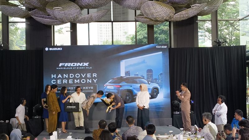 Suzuki , Suzuki Fronx, Suzuki Serahkan Fronx ke Konsumen Indonesia