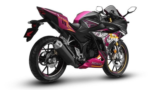 Honda, Honda Luncurkan CBR150R dengan Grafis Unik, Harimau Mengaum