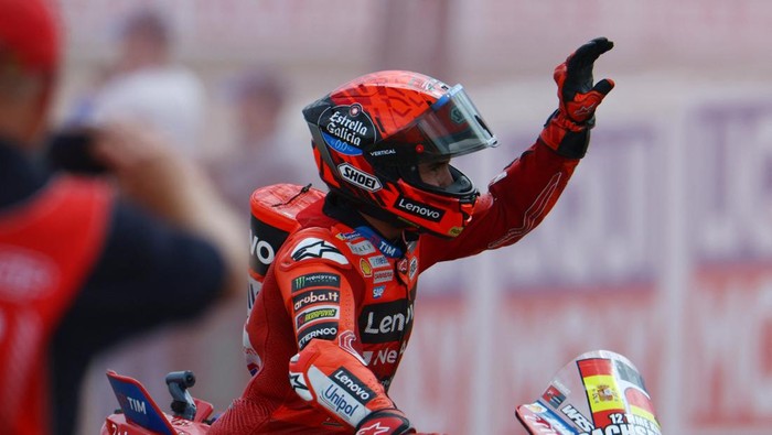 Marquez, MotoGP, Cuma 10 Pebalap yang Finis, Marquez Ungkap Cara Bertahan di MotoGP Jerman