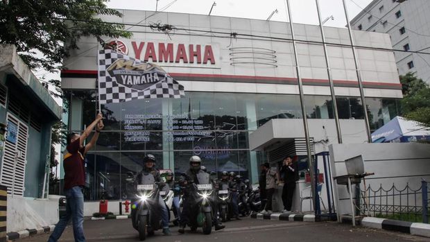 Belasan Bikers Jajal Kecanggihan Yamaha Nmax Turbo Keliling Jakarta