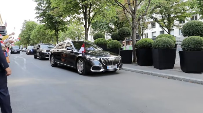 Prabowo, Mobil Rp 7 Miliaran Tunggangan Prabowo