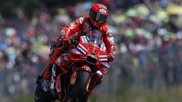 Marquez, Marquez Bisa Kunci Juara di 'Rumah' Rossi, Begini Hitung-hitungannya
