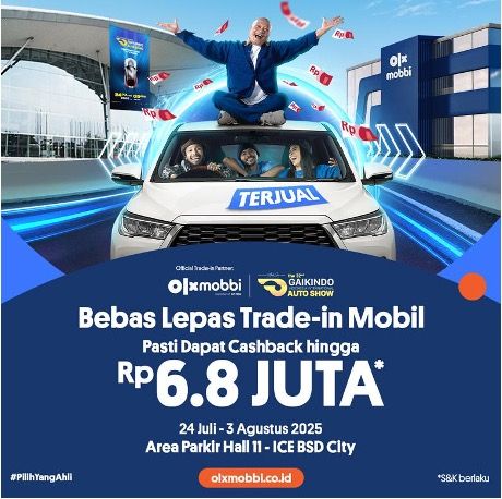 OLXmobbi Hadir di GIIAS 2025, Ahlinya Mobil Bekas Berkualitas