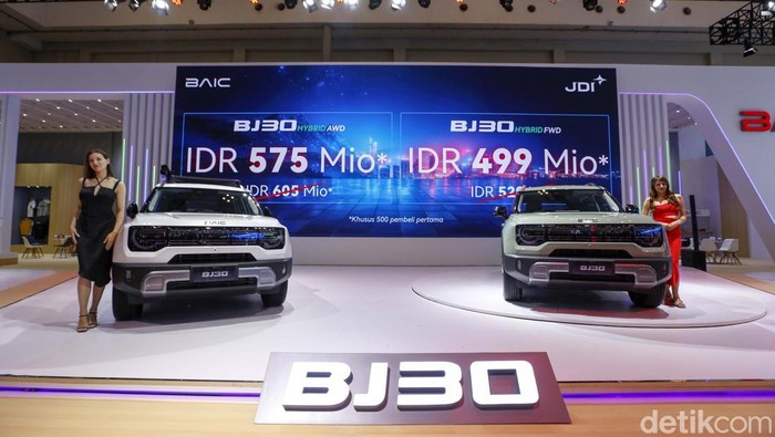 BAIC, Penjualan BAIC di GIIAS 2025: BJ30 Hybrid Dominasi Pemesanan