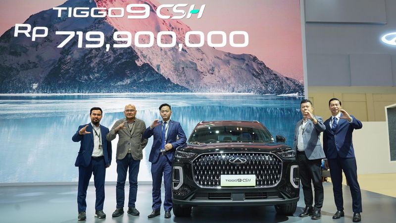 Chery Tiggo 9 CSH Meluncur di GIIAS 2025, Segini Harganya