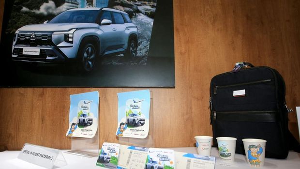 Mitsubishi Destinator, Mitsubishi, Promosikan Destinator, Mitsubishi Gandeng Garuda Indonesia dan Tahilalats