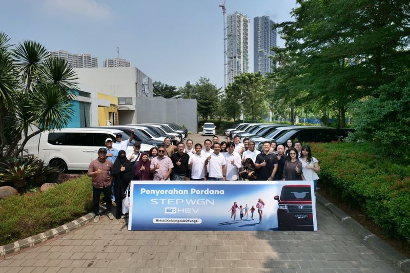 Honda, Honda Indonesia, Baru Meluncur, Sudah Segini Honda Step Wgn Hybrid yang Dipesan Orang Indonesia