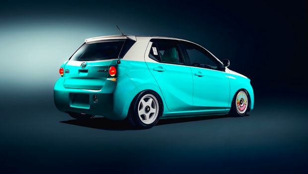 Bedah Modifikasi Daihatsu Ayla Bergaya Kalcer