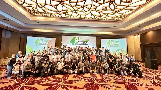 Makin Solid, Komunitas Mobil Listrik Koleksi Rayakan Ulang Tahun Keempat