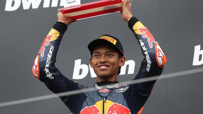 Pebalap Gunungkidul Runner Up Red Bull Rookies, Tahun Depan Naik Kelas ke Moto3