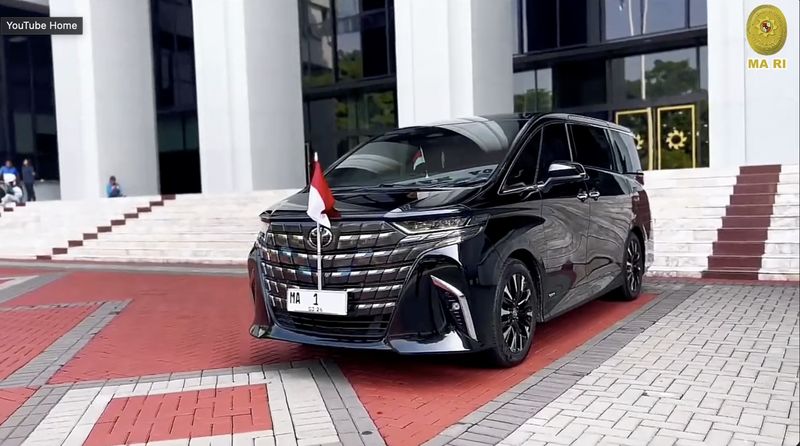 Tak Lagi Pakai RI 8, Begini Tampilan Pelat Nomor Khusus Mahkamah Agung