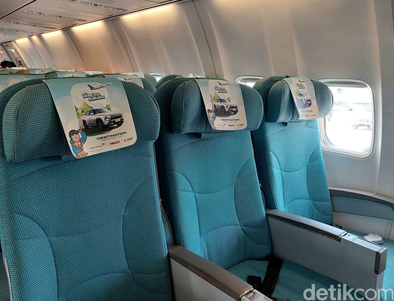 Ada 'Mitsubishi Destinator' di Pesawat Garuda Indonesia