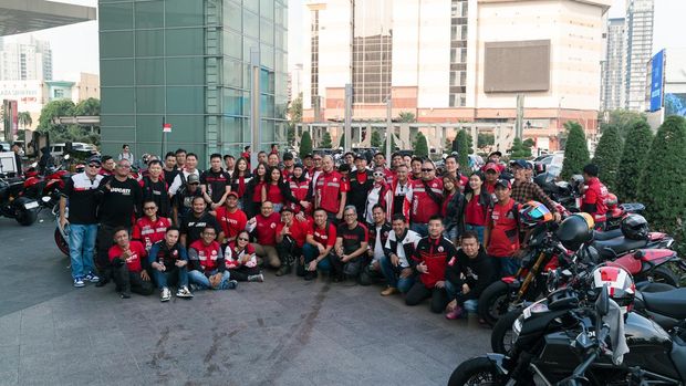 Ducati, Pecinta Ducati di Indonesia Rayakan 24 Tahun Kebersamaan