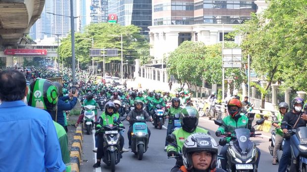 Begini Pesan Khusus Ojol usai Affan Kurniawan Tewas Dilindas Rantis