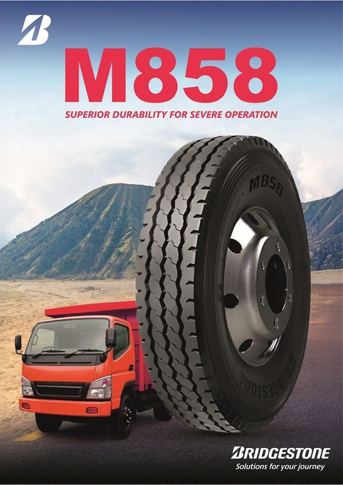 Bridgestone Punya Ban Truk Tangguh, Bikin Ongkos Operasional Lebih Ringan