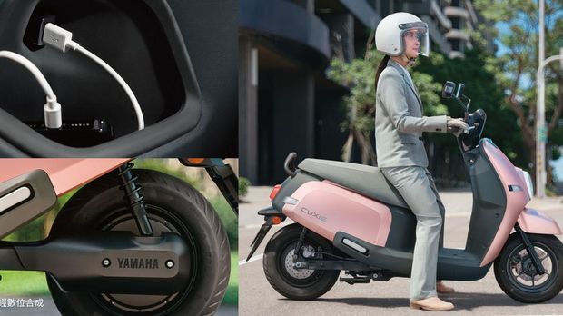 Yamaha Luncurkan Skutik Listrik Baru, Bisa Tempuh 83 Km