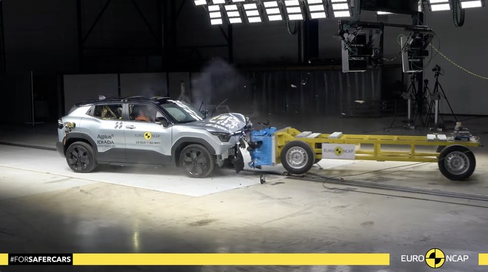 Suzuki , Suzuki Vitara, Suzuki e Vitara, Hasil Uji Tabrak Mobil Listrik Suzuki e Vitara