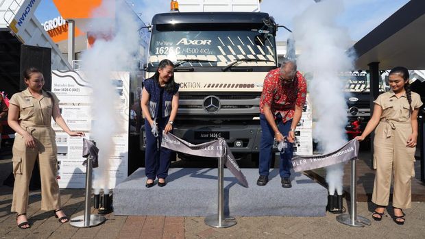Mercedes-Benz, Truk Mercedes-Benz Axor 1626 C Meluncur di Indonesia, Apa yang Beda?