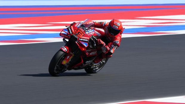 MotoGP, Marquez, Sprint Race MotoGP San Marino 2025: Murid Rossi Juara, Marquez Jatuh!