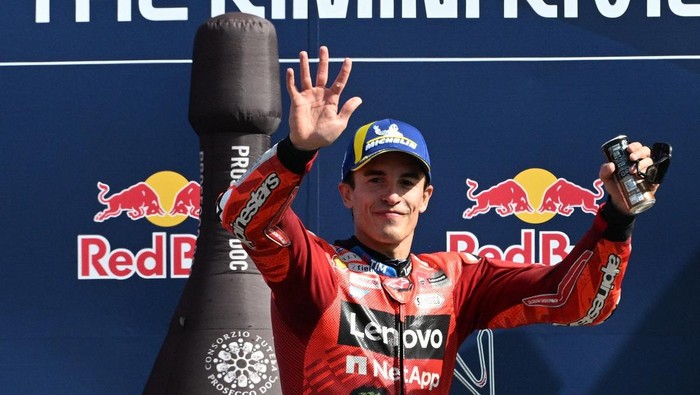 Marquez, Belum Pernah Finis Balapan Utama di Mandalika, Marquez Bilang Begini