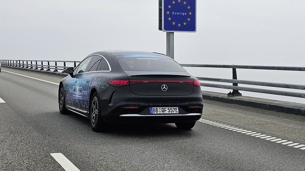 Mercedes-Benz EQS Ternyata Bisa Dibawa 1.205 Km Sekali Ngecas