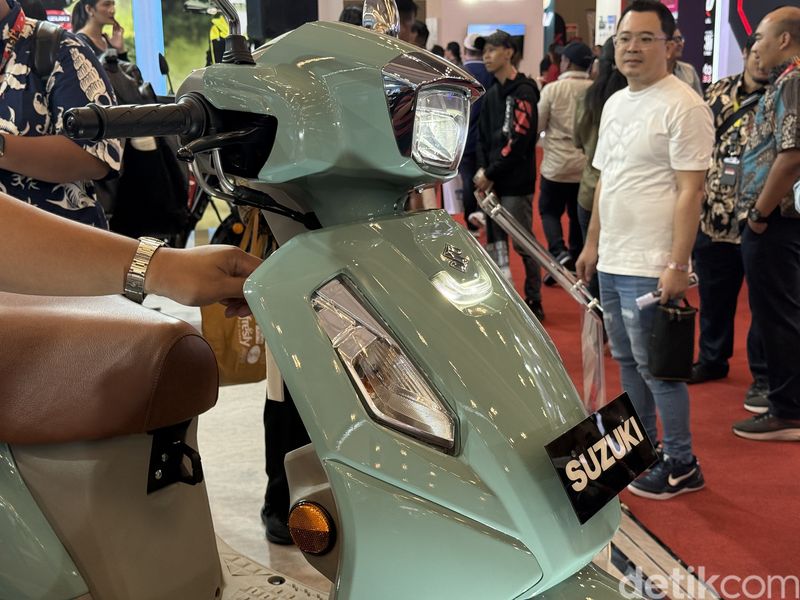 Suzuki Access Resmi Meluncur di IMOS 2025, Skutik Retro Harga Rp 25 Jutaan