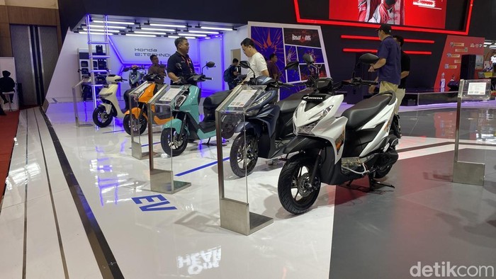 Honda, Motor Listrik Honda, Honda Klaim Penjualan Motor Listrik Naik, Total Pasar Bisa Tembus 40 Ribu Unit
