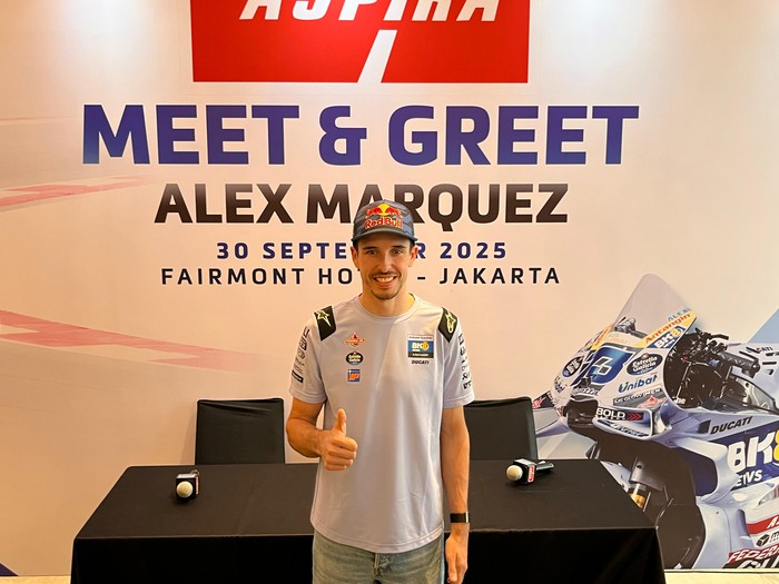 Alex Marquez, Marquez, MotoGP, Alex Marquez Terkesan Antusiasme Suporter MotoGP di Indonesia