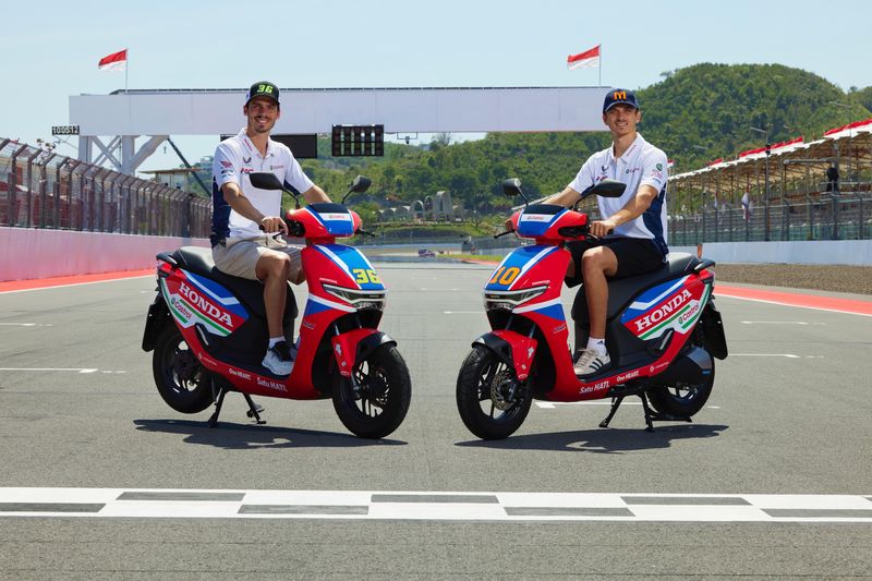 Honda, Motor Listrik Honda, MotoGP, Alasan Honda Bawa Motor Listrik Rakitan RI di Paddock MotoGP Mandalika