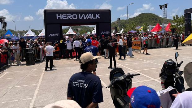 Act of Service Quartararo: Beri Helm dan Turunkan Footstep buat Boncenger Wanita