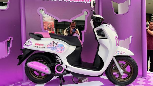 Harga Lebih Mahal Rp 1 Jutaan, Ini Ubahan di Honda Scoopy Kuromi Limited Edition