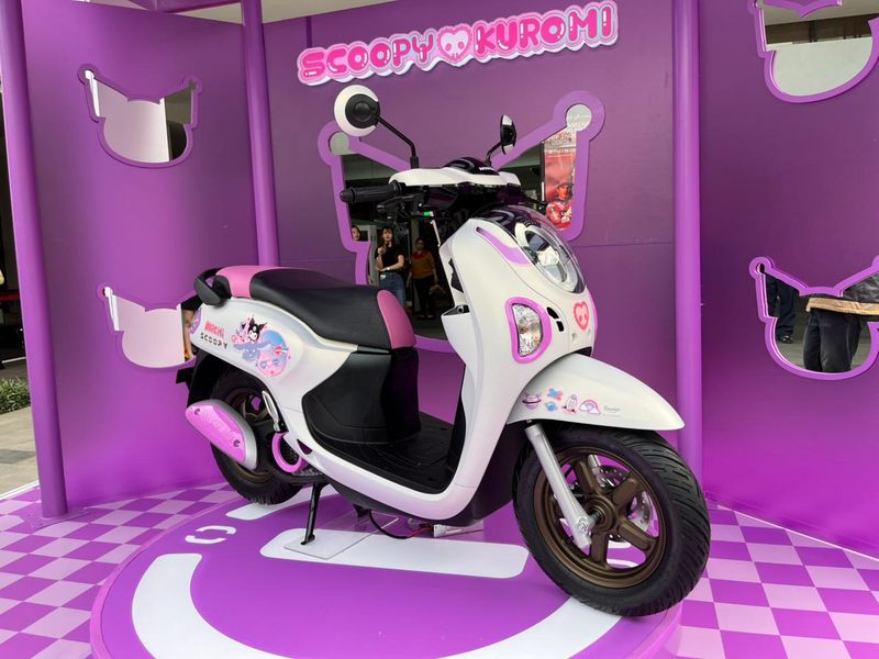 Honda Scoopy Kuromi Limited Edition Meluncur, Ini yang Beda