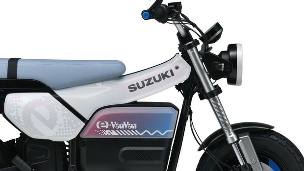 Uniknya Motor Listrik Konsep Suzuki e-VanVan