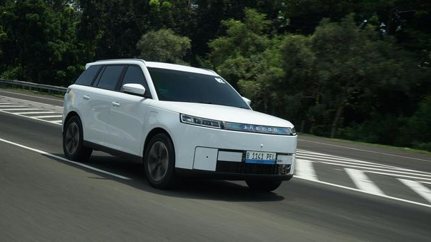 Mengintip Kabin Mobil Listrik Jaecoo J5 EV, Mewah dan Modern