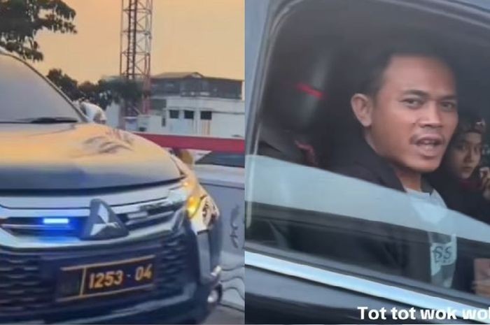 Paket Kombo Gagah-gagahan: Pajero, Pelat Polisi Palsu, 'Tot Tot Wuk Wuk'