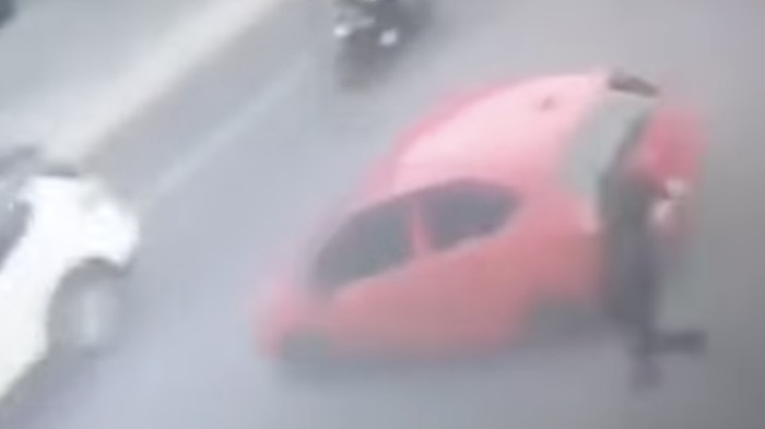 Waduh! Pemobil Brio Kabur Belum Bayar Usai Isi Pertalite Rp 200 Ribu