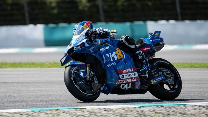 MotoGP, Gresini Racing Bersama Aspira Tutup Seri MotoGP Malaysia dengan Gemilang