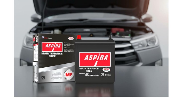 Aki Maintenance Free Aspira, Solusi Praktis &amp; Andal bagi Pemilik Mobil