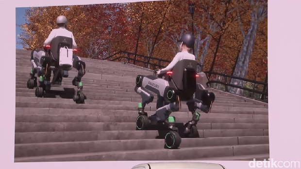 Unik! Suzuki Punya Kendaraan Robot Mirip Hewan yang Bisa Ditunggangi