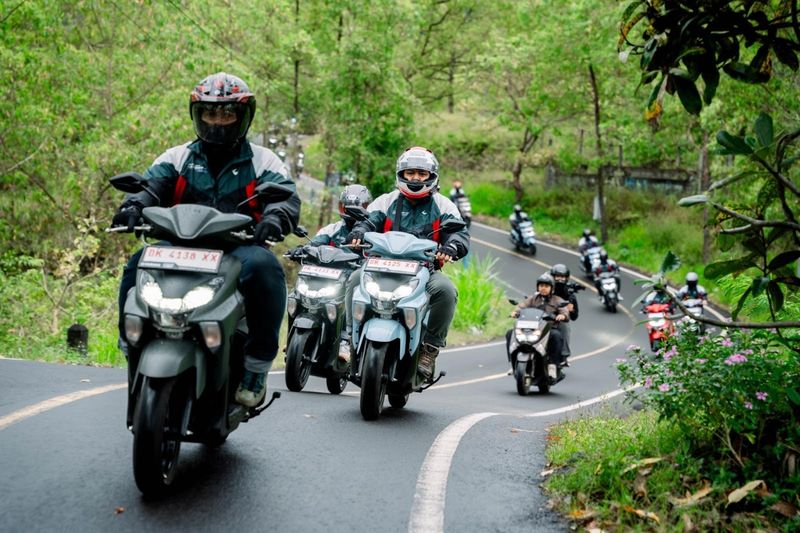 GEAR ULTIMA Berhasil Tembus 74,5 Km/Liter dan Libas Medan Pegunungan