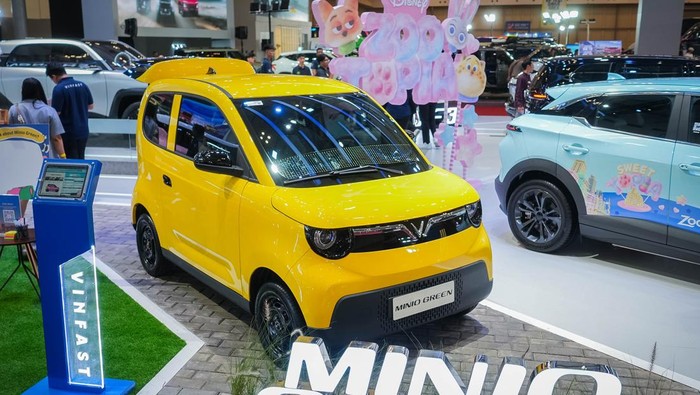 VinFast, VinFast Bawa Minio Green ke GJAW 2025, Mobil Listrik Mungil yang Punya Kabin Lega
