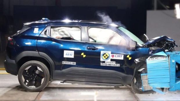 Suzuki , Suzuki e-Vitara, Masuk Indonesia 2026, Suzuki e-Vitara Raih Bintang 5 saat Diuji Tabrak