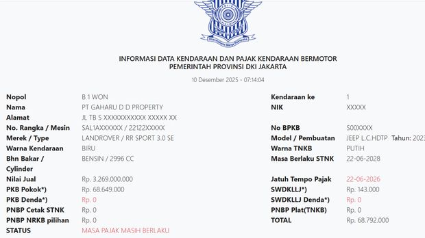 Range Rover, Rover, Identitas Range Rover yang Viral Dikawal 'Tot tot Wuk wuk' di Puncak