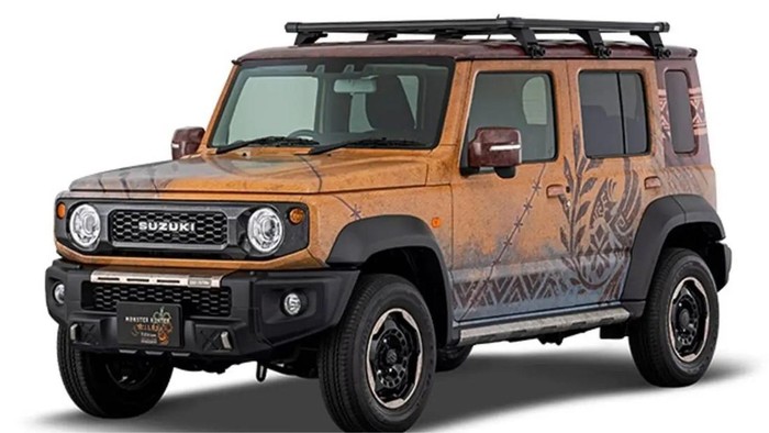 Suzuki , Suzuki Jimny, Liar! Begini Tampilan Suzuki Jimny 5 Pintu Gaya Petualang