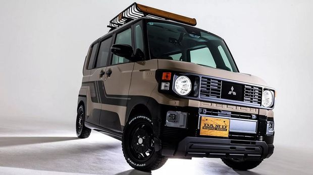 Menolak Takdir! Mitsubishi Delica Mini Ini Dimodifikasi Bergaya SUV Off Road