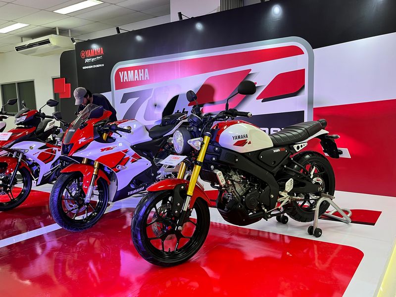 Yamaha, Livery Yamaha Edisi Anniversary 70 Tahun Meluncur, Apa Saja Model yang Dapat?