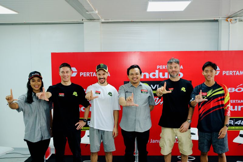 Valentino Rossi, Begini Kata-kata Valentino Rossi Usai Tiba di Sirkuit Mandalika