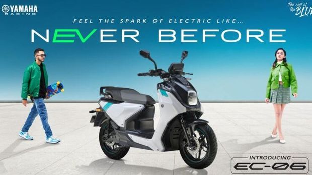 Motor Listrik Yamaha EC-06 Meluncur, Harganya Menarik Banget!