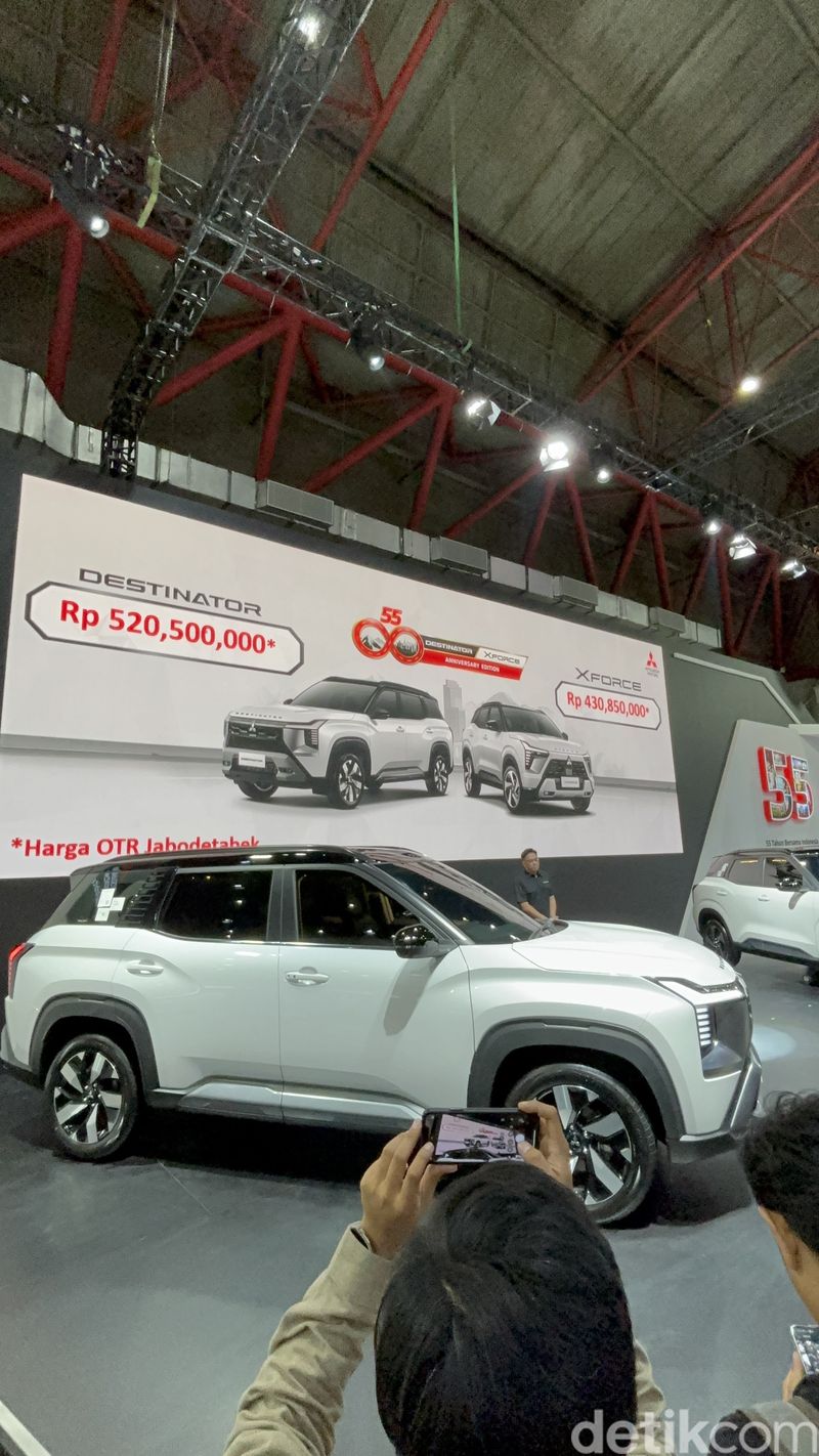 Mitsubishi, Mitsubishi XForce, Mitsubishi Destinator, Mitsubishi Rayakan 55 Tahun, Rilis Xforce dan Destinator Edisi Khusus