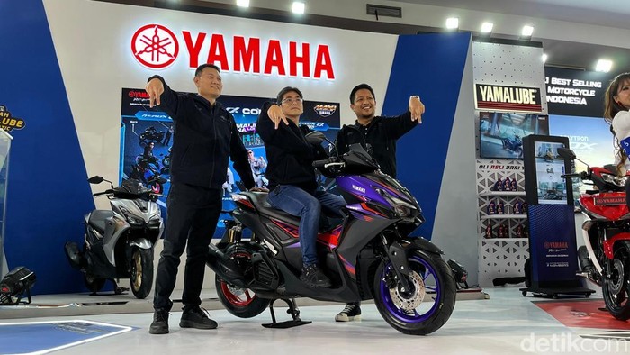 Yamaha, Yamaha Rilis Warna Baru Aerox Alpha di IIMS 2026, Segini Harganya